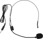 YARNOW Head Mounted Earhook Microphone for Voice Amplifier Lightweight Headset Microphone for Public Speaking Live Streaming and Interviews Easy to Carry Professional