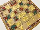 Hermes Mini Scarf Mocha