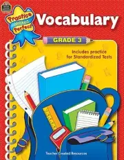 VOCABULARY GRADE 3 (PRACTICE MAKES PERFECT) By Stephanie **BRAND NEW**