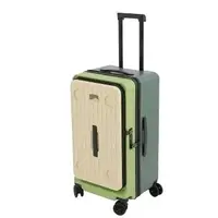 在飛比找蝦皮購物優惠-Discovery 26吋多功能露營行李箱 前開式胖胖箱 全