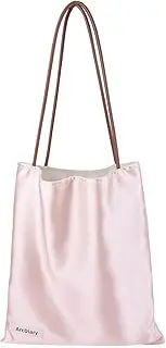 [ArcDiary] Silk Hobo Bags for Women,Casual Tote Bag,Large Capacity Shoulder Handbags with Inner Pockets