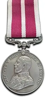 [Trikoty] Meritorious Service Medal George V MSM WW1 Award with Ribbon Full Size Reproduction