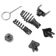 7Pcs 16mm Manganese Steel Drain Cleaner Pipeline Dredging Machine Cutting LL