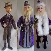 Cloth Art Doll CD Pattern "The Men" by Stephanie Novatski