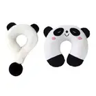 Plush Neck Cushion Plush Neck Support Pillow Features Lovely Panda Designing