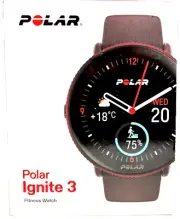 POLAR Ignite 3 Fitness Tracking Smartwatch, S-L, Men or Women, Brown Copper