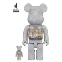 在飛比找蝦皮購物優惠-《預購》bearbrick 庫柏力克熊 大理石千秋400%+