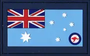 Australian National Flag - GPU RAAF Ensign (PVC) Militaria Patch Patches