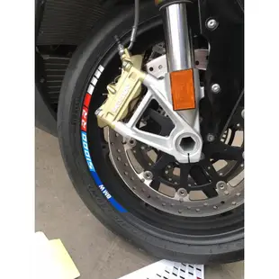 免運 R1200RT出清 BMW S1000RR 輪框貼 彩貼 輪胎貼 反光輪框貼紙 S1000 RR 重機