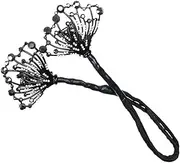 BESPORTBLE Rhinestone Twist Clip Hair Bun Maker - Elegant Hair Donut Shaper Tool for Effortless Updos and Stylish Buns