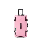 United Colors of Benetton Now Two Wheeled Rolling Duffel Bag Pink