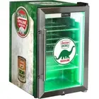 Dino Vintage Fuel Pump Branded Triple Glazed Alfresco 70 Litre Bar Fridge Wit...