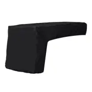 Outdoor Side Burner Cover with Adjustable Hem and Weatherproof Features