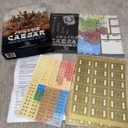 Julius Caesar Game of the Gallic Wars, 58-53 B.C. - TSR SPI, 1985 - Unpunched
