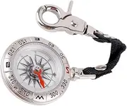 Yardwe Hiking Key Reading Survival Orienteering Cloth Strip Silver
