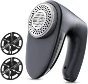 Fabric Shaver Rechargeable Lint Remover With 6-Blades And Electrostatic Brush