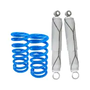 Rear Raised HD Gabriel Ultra LT Shocks Lovells Springs for Holden Jackaroo UBS25