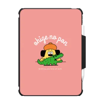 iPad Pro 11-inch (M4) Impact Folio Case Pon and Alligator iPad Case (Pink)