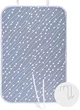 MAEEHDNKM Ironing Pad Anywhere Portable Ironing Mat for Table Top, Heat Resistant Ironing Blanket Iron, Ironing Board Alternative Cover, with Padding(24x 35inch(90x60cm))
