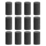 12 Pieces Black Pre-Filter Sponge Foam Roll Accessories for Aquarium Fish Tank