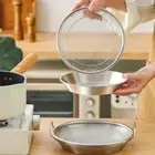 Double-ear Oil Filter Pan Set Stainless Steel Colander French Fries