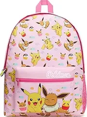 [Pokémon] Children's Backpack, School Backpack Boys and School Backpack Girls Kids Backpacks, Pokeball Evoli Pikachu Backpack School