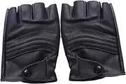 [FRCOLOR] 1 Pair Half Finger Cycling Gloves for Men and Women Slip Workout Gloves with Padded Palm for Outdoor Sports Cycling and Fitness Activities