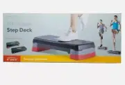 Pro-Form Adjustable Step Deck with Non-Slip Surface Cardio Exercise 4" to 6"
