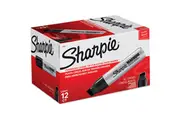 Sharpie Magnum King Size Wide Permanent Marker Chisel Black Box 12