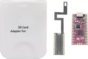 Picoboot Development Board FPC Flex Ribbon Cable, Easy to Install, Wide Compatibility with RPi, Cable Connection, for GC2SD Adapter, for GC DOL 001 Retro Console (White)