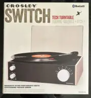 Crowley Switch Bluetooth Tech Turntable Brand New In Box