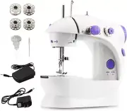 Mini Sewing Machine,Portable Sewing Machine for Beginners Adult Kids, 2-Threa...