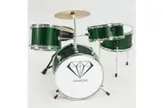 Kids Drum Kit, 4pc (Green)