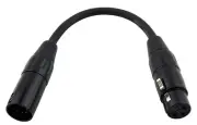 Pig Hog PXDMX5M 6 Dmx Adapter 5 Pin(m) To 3 Pin(f) Xlr