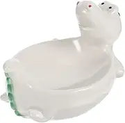 ELAYARD Dinosaur Themed Ceramic Dipping Tray Convenient Seasoning Holder for Sauces Condiments Great for Family Gatherings Bbqs and Picnics Design