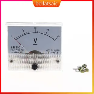 DC 0~20V 85C1-V Class 2.5 Voltmeter Analog Volt Panel Meter