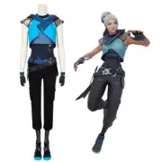 Valorant Agent Jett Cosplay Costume | Gaming Outfit