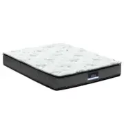 Giselle KING Size Mattress Bed Pillow Top Firm Foam Bonnell Spring 24CM Thick