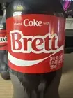 Share a Coke with Brett 2025 Personalized Gift Coca Cola Bottle 20oz