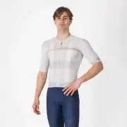 CYCLING SHORT SLEEVE JERSEY BRAND: CASTELLI Model: CLIMBER'S A/C -SILVER GRAY