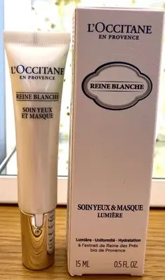 ☆娜漾美麗☆L'OCCITANE 歐舒丹 白皇后煥白眼膜霜15ml 到期日2024.09