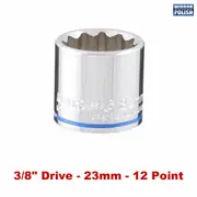Kincrome K28471 - Socket 3/8" Drive 23mm Mirror Polish