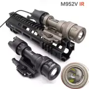 500LM M952V-IR Scout LED Light Torch & Infrared Rifle Hunting Lamp QD 20mm Rail