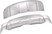 Compatible for Land Rover LR5 2017- Front+Rear Bumper Diffuser Guard Skid Plate Stainless Steel Car Accessories