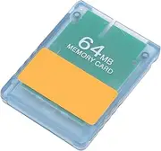 Console Memory Card V1.966, Hard Disk Gaming Memory Card, Plug and Play, Emulators and Tools, Wide Compatibility, Compact and Portable with Transparent Case, for PS1 Emulator