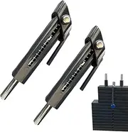 Drop Set Pins Gym, 1 Pair of Anti-Slip Weight Stack Extender, Fitness Equipment Accessories, Weight Machine Attachment, Weight Performance Pin for Strength Training