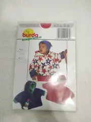 Burda Express Sewing Pattern 4218 3 Months To 18 Months Baby Fleece Jacket Lined