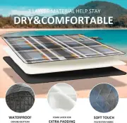 PICNIC Picnic Blanket Mat Rug Waterproof Sandproof 200x200cm 2-6 Person Extra gr