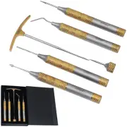 NYGEARZ Dental Extract Kit - 6 Flexible Periotomes,Titanium Tip, Root Extraction