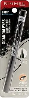 Rimmel Scandaleyes Micro Eye Liner, Black, 0.04 Fluid Ounce